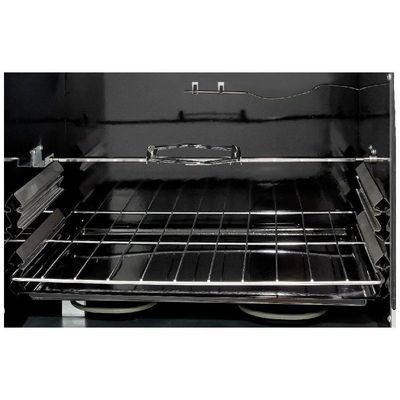 Forno Elétrico de Bancada Nardelli Smart 60 60L 1750W com Espeto Giratório Preto 110V