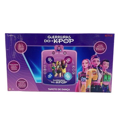 Tapete de Dança Infantil Guerreiras do K-Pop