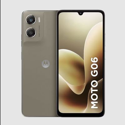 Smartphone Moto g06 4G Tela 6,9 Polegadas 256GB Câmera 50MP Motorola Bege