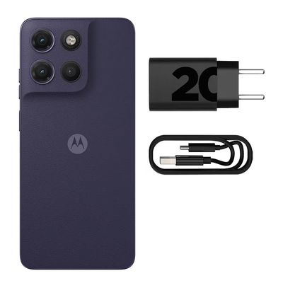 Smartphone G17 Tela 6,7 Polegadas 256GB 4G Câmera 50MP Motorola Roxo