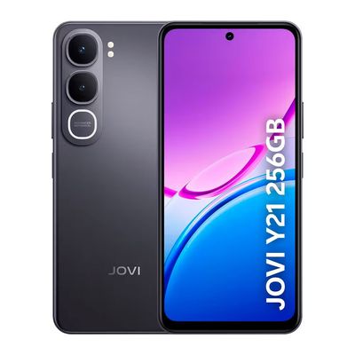 Smartphone JOVI Y21 4G Tela 6.68 256GB Câmera 50MP Bateria 6500mAh Preto Preto