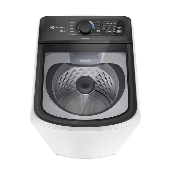 Máquina de Lavar Electrolux Efficient 13kg Branca Compacta, Econômica e Pré-diluição (LET13) 127V