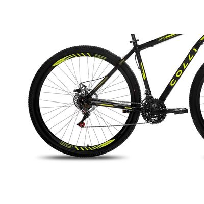 Bicicleta Nantes Aro 29 21 Marchas Freio a Disco Colli Preto