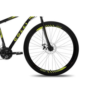 Bicicleta Nantes Aro 29 21 Marchas Freio a Disco Colli Preto