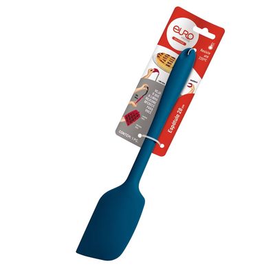 Espátula de Silicone SIL2737 Resistente Flexível Euro Home Azul