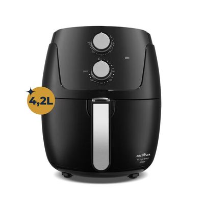 Fritadeira Air Fryer BFR37 4,2L 1500W Revestimento Dura Mais Britânia Preto / 110V