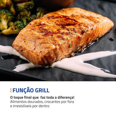 Forno Elétrico Mondial Family II 42 Litros 1600W Grill Preto / 220V
