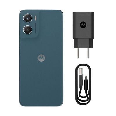 Smartphone Motorola G06 XT2535 4GB 128GB Câmera 50MP Azul Marinho