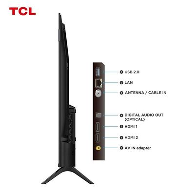 TV TCL 32 Polegadas 32S5K QLED Smart FHD TV Preto Bivolt