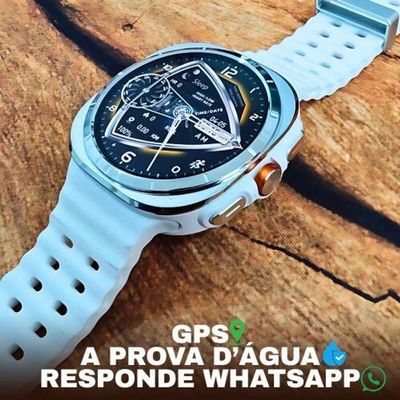 Smartwatch Microwear Su01 Série 11 Amoled Gps Whatsapp A Prova D'água