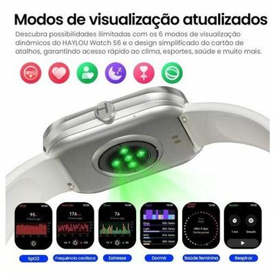Smartwatch Haylou Watch S6 A Prova Dagua