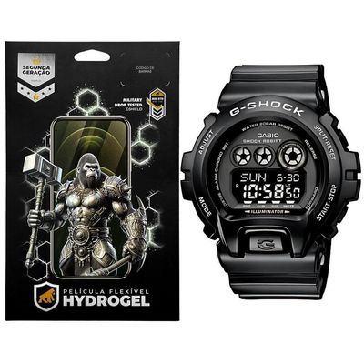Película para Smartwatch Gshield GD-X6900 Hydrogel HD com Proteção Contra Riscos Transparente 1