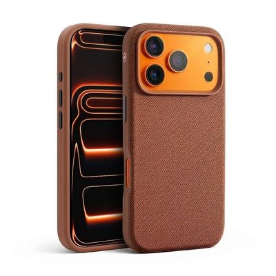 Capa para Smartphone Gshield Woov Iphone 17 Pro Max com Magsafe Marrom 1 Unidade