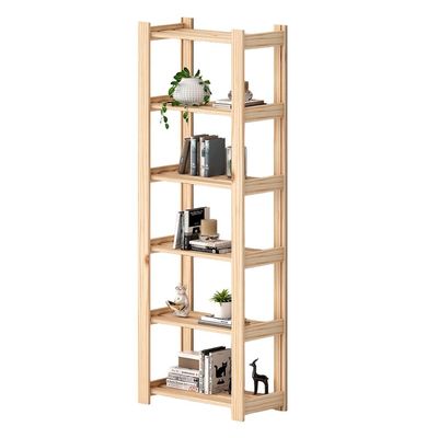 Estante para Livros 62x30x171 cm em Madeira Natural Marin Brasil