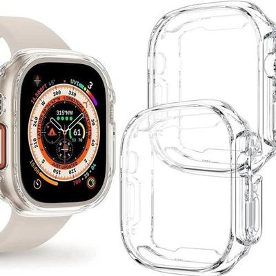 Case para Smartwatch Ultra 49mm com Proteção Anti Impacto 49MM Transparente