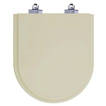 Assento Sanitário Smart Alongado Polipropileno Fechamento Suave Bege Fosco Pontto Lavabo