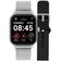 Smartwatch Technos Connect Max Pro 1,85 AMOLED Saúde e Bateria 10 Dias Prata
