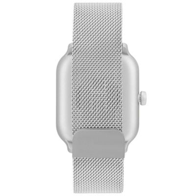 Smartwatch Technos Connect Max Pro 1,85 AMOLED Saúde e Bateria 10 Dias Prata