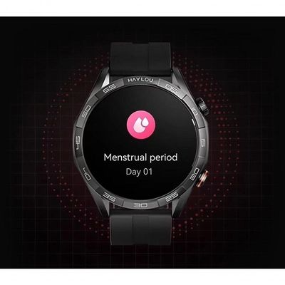 Smartwatch Haylou Solar 5 AMOLED 1.58 Frequência Cardíaca Spo2 360mAh Preto