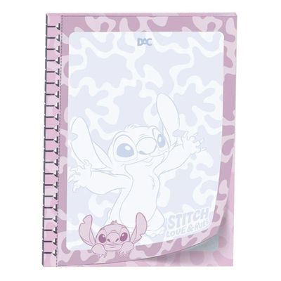 Bloco de Papel Carta DAC Smart Stitch A4 48 Folhas Papel Offset Azul