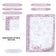 Bloco de Papel Carta DAC Smart Stitch A4 48 Folhas Papel Offset Azul