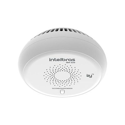Detector de Fumaça Smart IDF 620 Zigbee Alarme Sonoro Branco Intelbras