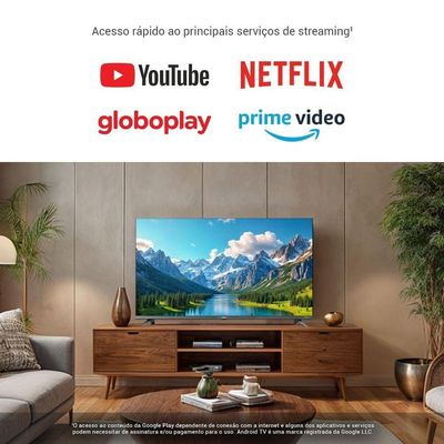 Smart TV 40" Philco Led Full HD Android 11 HDR10 P40SAA Bivolt