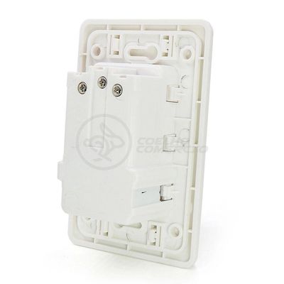 Tomada de Parede com Usb Modelo Luxo 10a Bivolt Branco Smart Bracelet