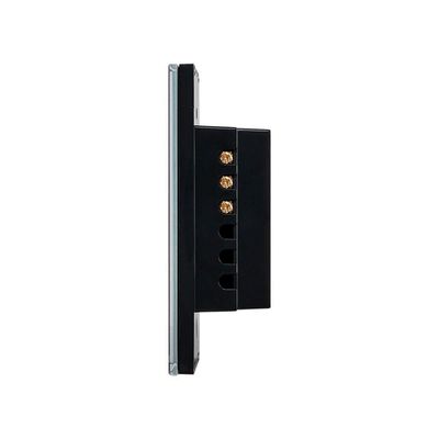 Interruptor Smart Zigbee Touch EZS 1001 com Controle por Aplicativo e Comandos de Voz Preto