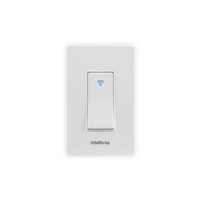 Interruptor Smart Wi-Fi EWS 101 I com Controle Remoto Pelo Aplicativo IZY Intelbras