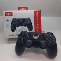 Controle para Videogame Smart Tech ALTO-4W Compatível com Playstation 4 Bluetooth sem Fio Preto