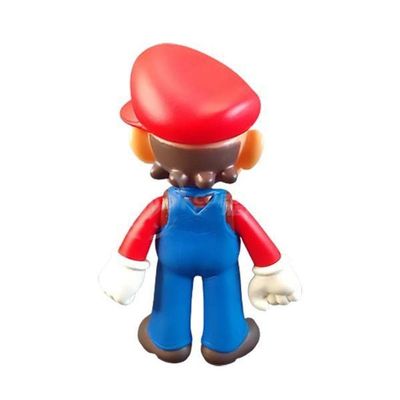 Kit Boneco Mario World Articulado 12cm e Caneca 350ML Vinil para Maiores de 3 Anos Smart Bracelet