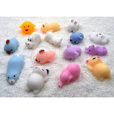 Brinquedo Antiestresse Bichinhos Squishy Mochi Fidget Toy com Design Divertido em Silicone Smart