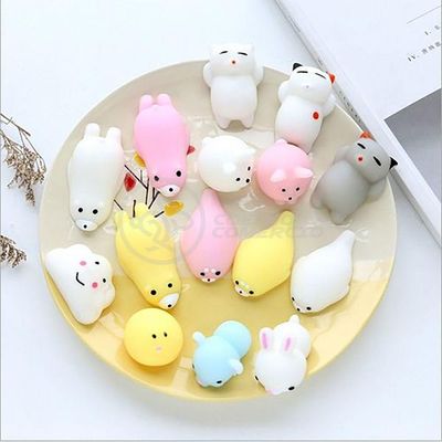Brinquedo Antiestresse Bichinhos Squishy Mochi Fidget Toy com Design Divertido em Silicone Smart
