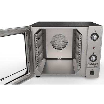Forno Industrial Convector Venâncio Elétrico Smart Basic Vermelho 4 Esteira Corpo Inox 220V Fcsb4e