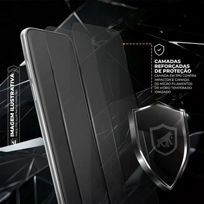 Película para Smartphone Gshield Iphone 17 Pro Max Proteção da Tela Dual Glass Preta 1 Unidade