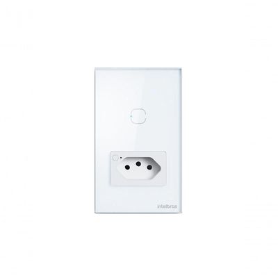 Tomada Simples 10a Smart Wi-fi Ets 2001 Branco 4850066