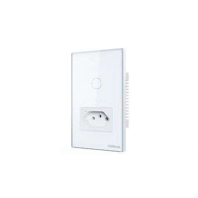 Tomada Simples 10a Smart Wi-fi Ets 2001 Branco 4850066