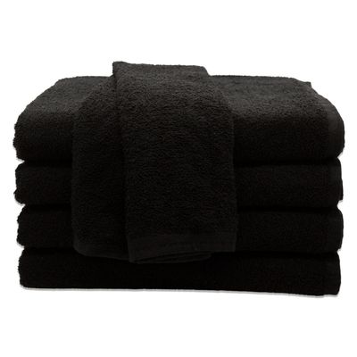Toalha de Rosto para Salão de Beleza Primata - 45x70cm Preto