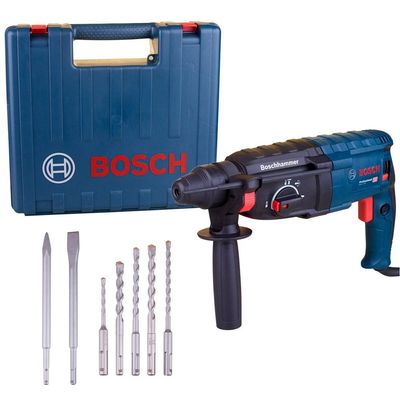 Martelete 1/2" GBH224D com 7 peças Bosch 127V