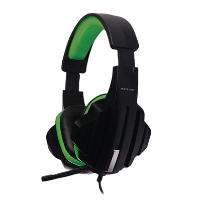 Headset c/Mic P2 Gamer Multilaser PH123 Pt/Vd