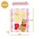 Caderno DAC Smart Mini Ursinho Pooh Capa Dura 80 Folhas Rosa