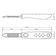 Kit 4 Descascadores de Batatas Manual Inox Tramontina Utilitá Cabo Polipropileno Preto