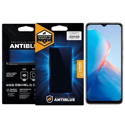 Película Gshield Antiblue para Infinix Smart 7 com Proteção 99% UV Transparente 1 Unidade
