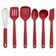 Jogo de Utensílios 6 Peças Tramontina Softta em Silicone Vermelho