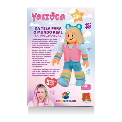 Boneca Yaszoca Creativeblox Algazarra