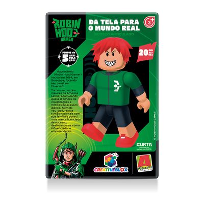 Boneco Robin Hood Creativeblox Algazarra