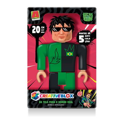 Boneco Lucas Clash On Creativeblox Algazarra