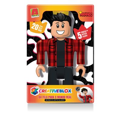 Boneco NanndoBlox Creativeblox Alagazarra