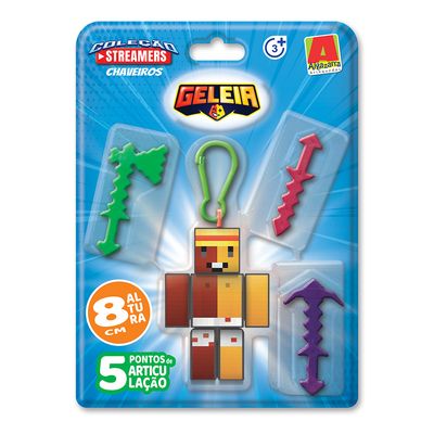 Boneco Chaveiro 8cm Sortido Algazarra